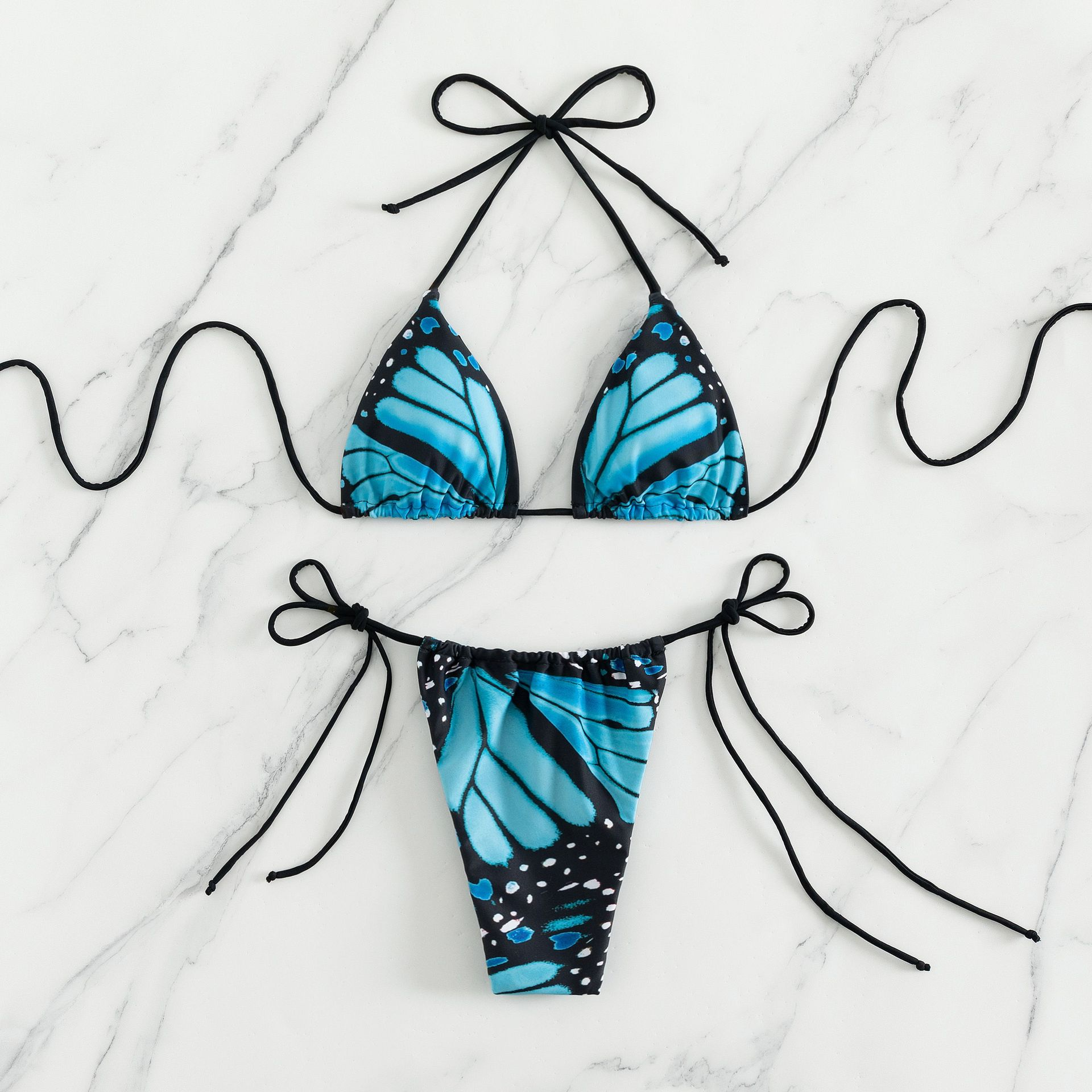 New swimsuit strappy bikini European and American style beach split swimsuit