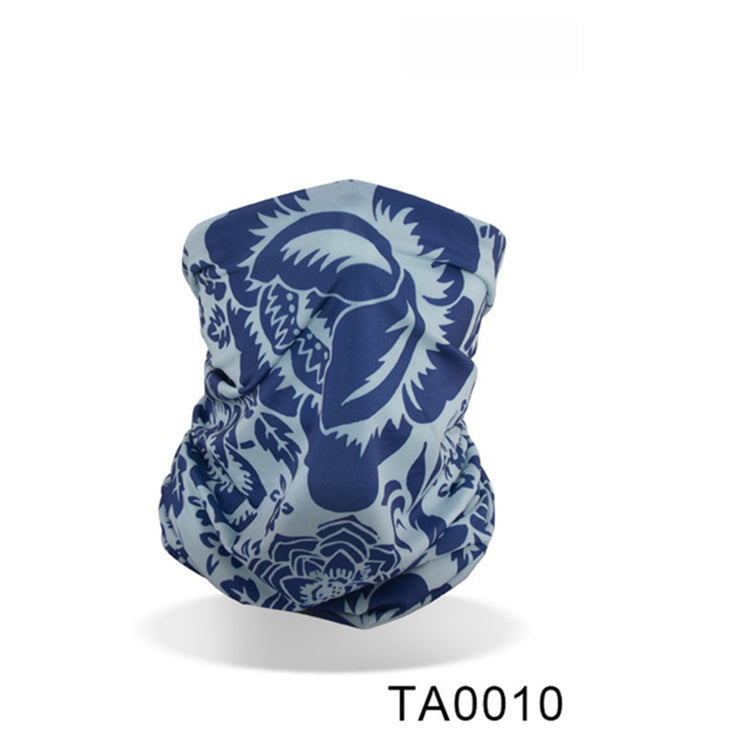 New UV Protection Cycling Balaclava Scarf Outdoor Sports Breathable bib Fishing Hiking Neck Gaiter sunscreen ice silk turban Bib seamless headscarves