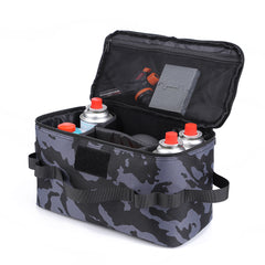 Camping Storage Bag 600D Oxford Cookware Utensil Organizer Large Capacity Wearable Portable Picnic Travel Hiking 1q