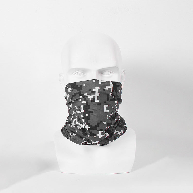 Outdoor Scarf bib Ice silk turban Camping Hiking Scarves Cycling Sports Bandana Fishing Scarf Sun protection Windproof Multifunctional Magic Headwear