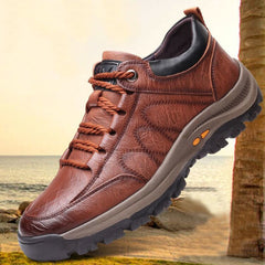 Men's shoes 2023 autumn and winter new fashion Korean men's shoes trend casual sports shoes men's hiking shoes