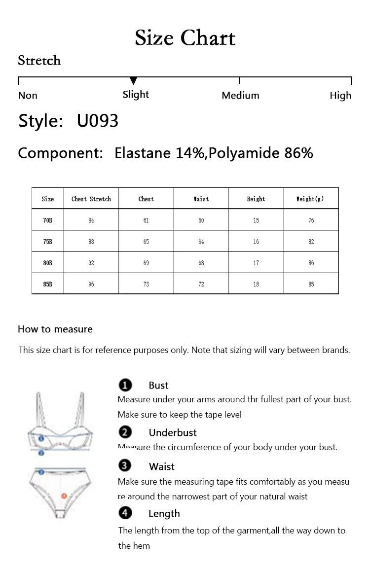 Women's Sexy Black Bra Set Gathering Steel Ring Thin Mould Cup 3/4 Cup Breast Underwear【 Time Offer】